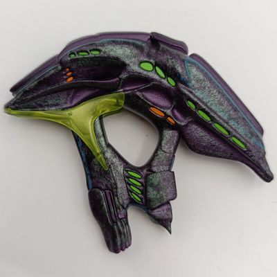 Star Track Voyager Void ship figurine in box