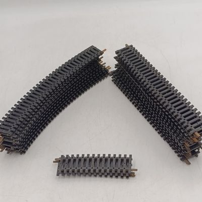 Lot of 31 vintage Fleischman HO scale railway tracks