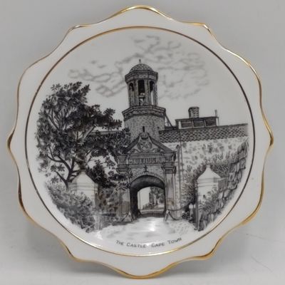 The Castle Cape Town trinket bowl by Royal Albert