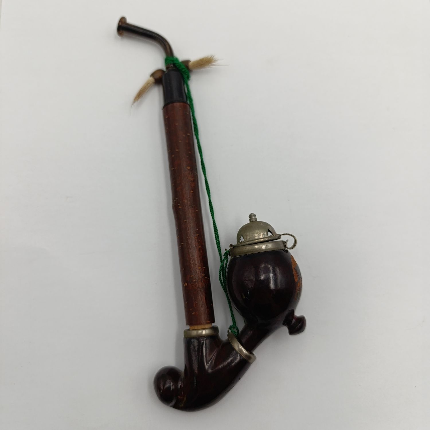 Vintage Central European-Bruyere Grarantie - Briar Wooden Hunting-style smoking pipe