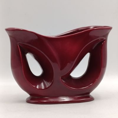 Vintage Lucia-Ware porcelain flower vase