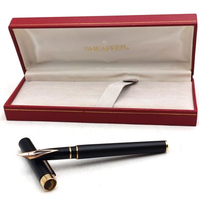 Shaeffer Targa 1003 fountain pen with 14kt gold nib in case