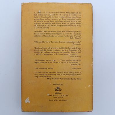 Full Many a Glorious Morning - by Lawrence G Green - Journey by Road and Rail Southern Africa