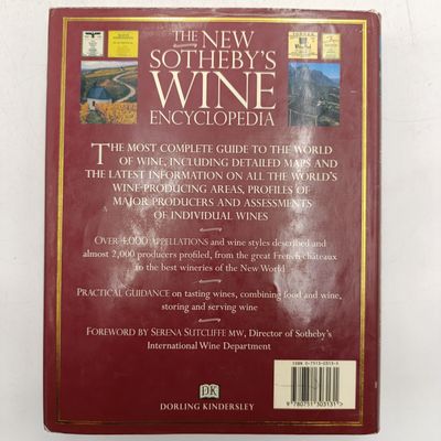 The new Sotheby's Wine Encyclopedia by Tom Stevenson - A Comprehensive Reference Guide to the Wines of the World