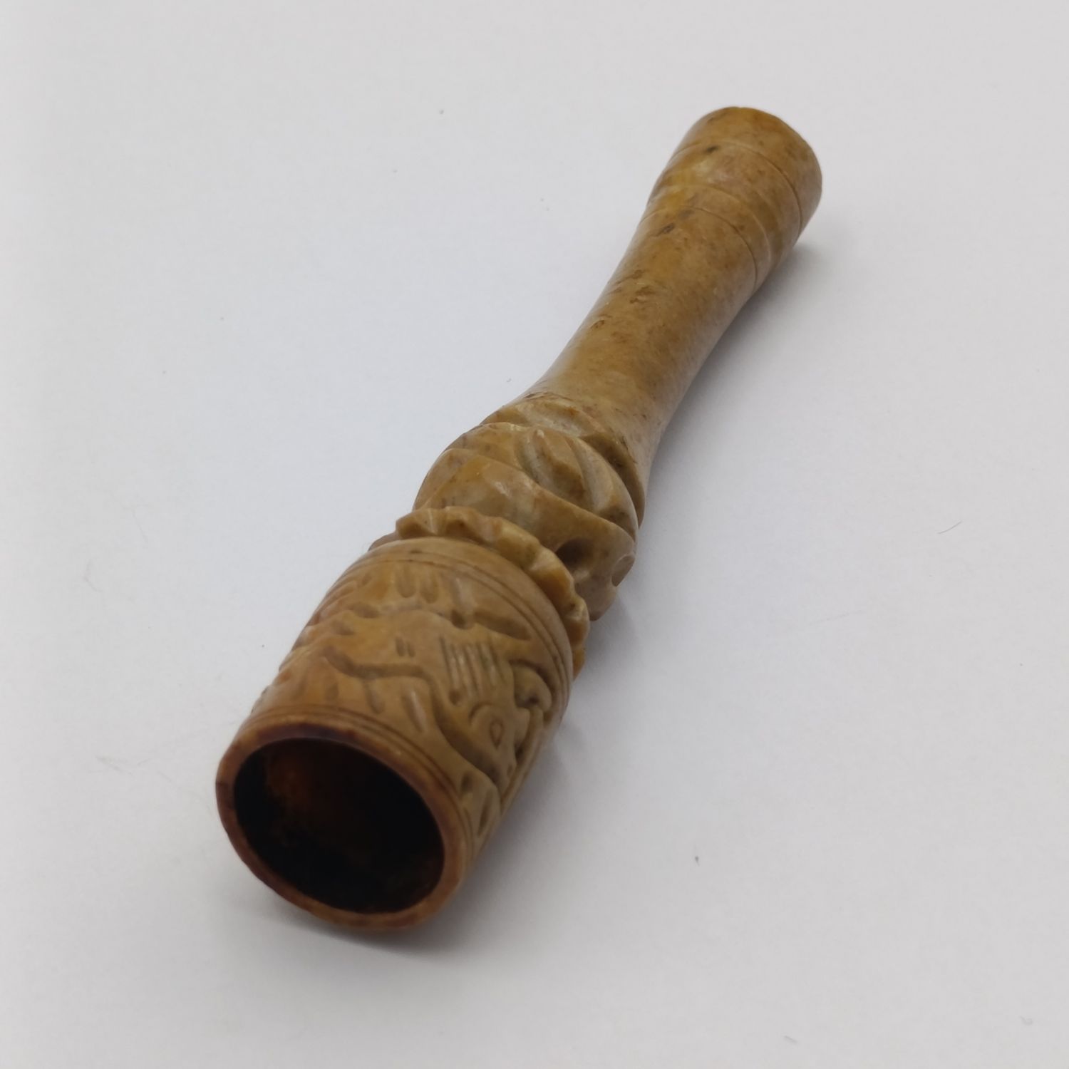 Antique Soapstone carved pipe recovered from the Johannesburg area