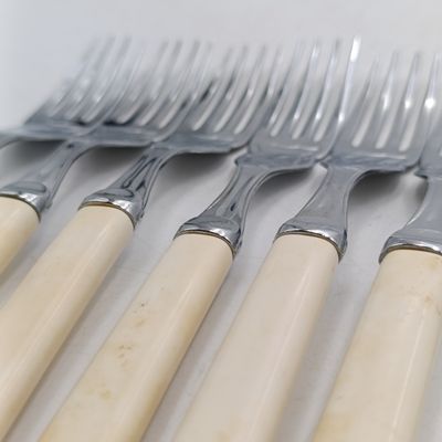 Set of 6 Fish knives and forks