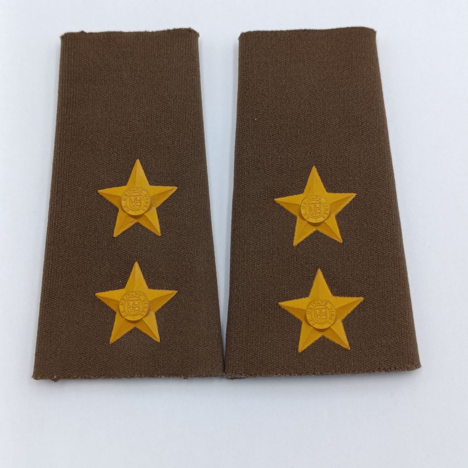Pair of SADF Lieutenant rank epaulettes