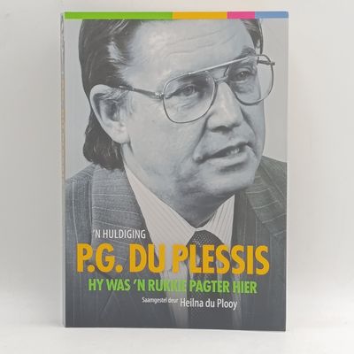 n Huldiging P.G. du Plessis - Hy was 'n rukkie pagter hier