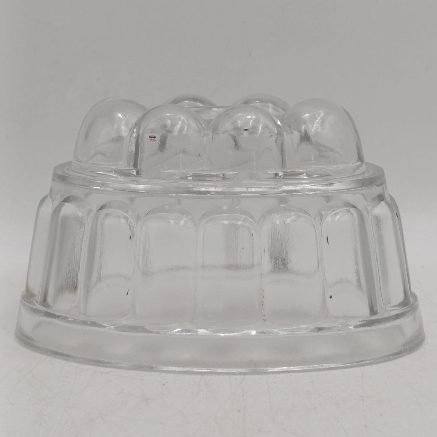 Antique glass jelly mould