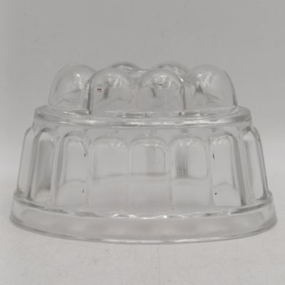 Antique glass jelly mould