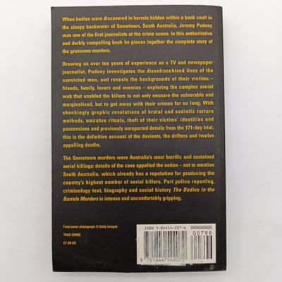 The Bodies in the Barrels Murders by Jeremy Pudney - They Tortured and killed twelve people. This is their true story