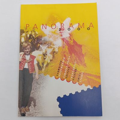 Swiss Panorama 2000 book with 20 mint stamps