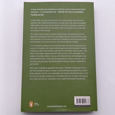 The Battle of Bangui by Warren Thompson - The inside story of South Africa's worst military scandal since apartheid