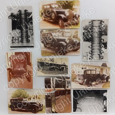 Lot of 20 Photos related to old and antique cars