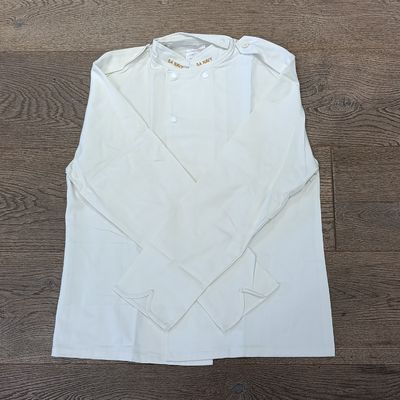 SA Navy summer dress chef's jacket - size Large
