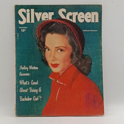 Vintage Silver Screen magazine - Katherine Grayson - November 1949