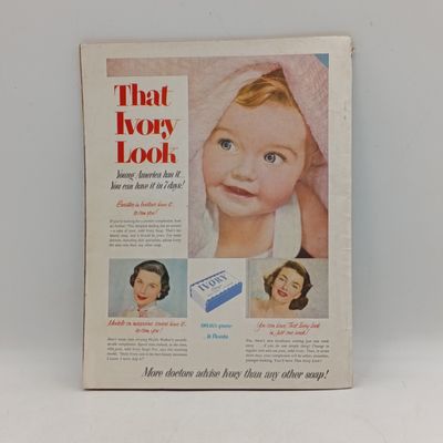Vintage Modern Screen magazine - Anne Blythe's Marriage story - July 1953
