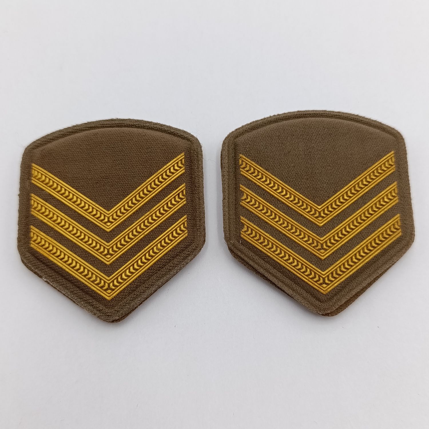 Pair of SA Army Sergeant rank badges