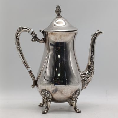 Vintage silverplated coffee pot