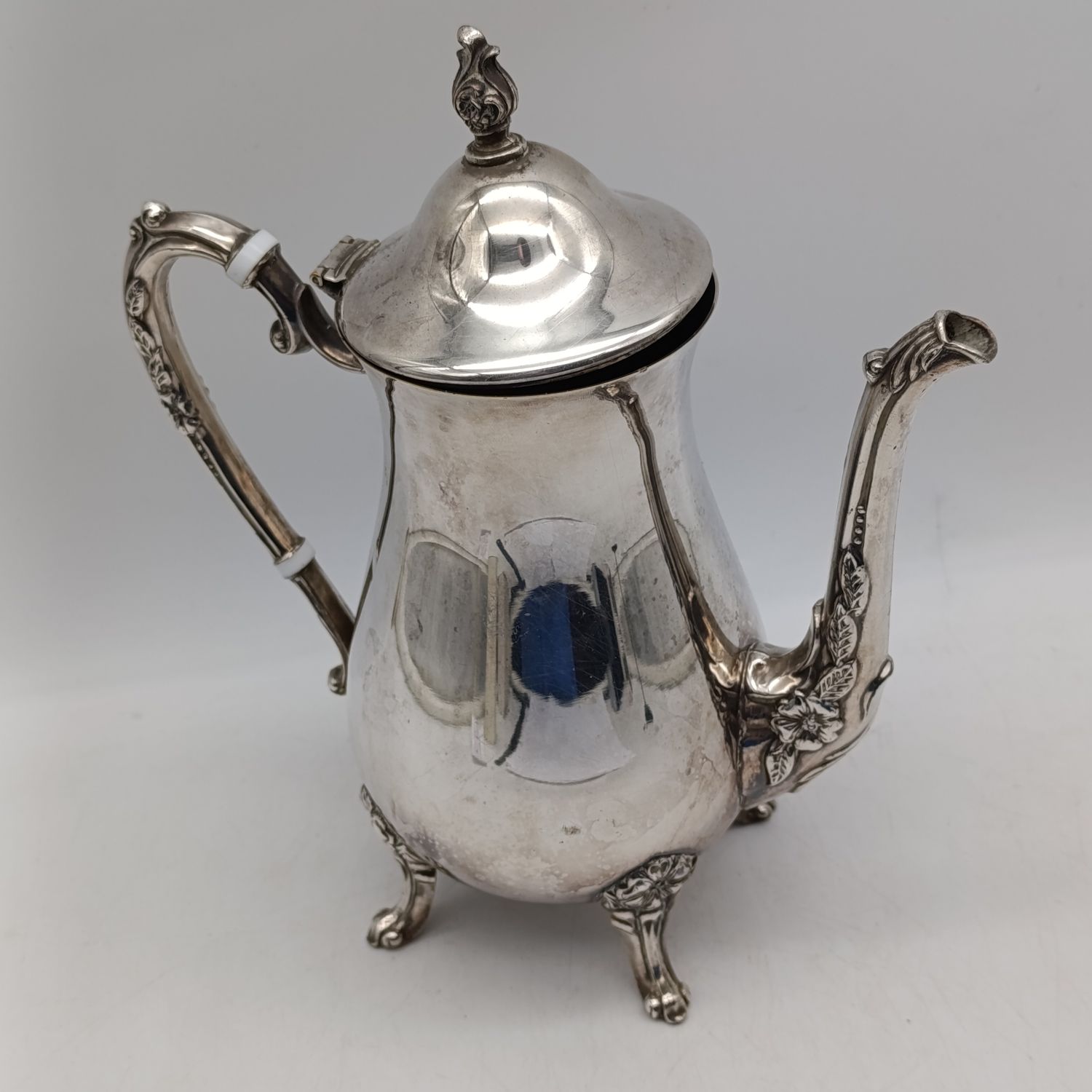Vintage silverplated coffee pot
