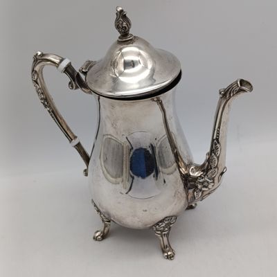 Vintage silverplated coffee pot
