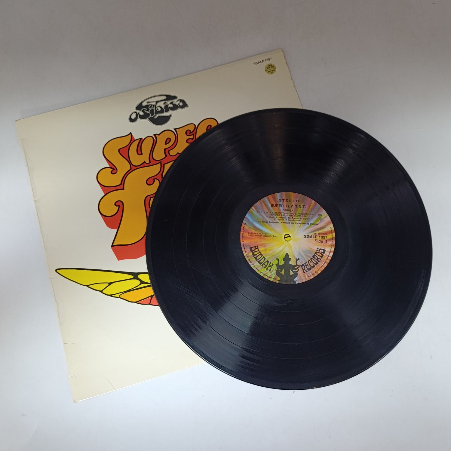 Osibisa Super fly TNT LP Vinyl record - Buddah records SGALP 1967