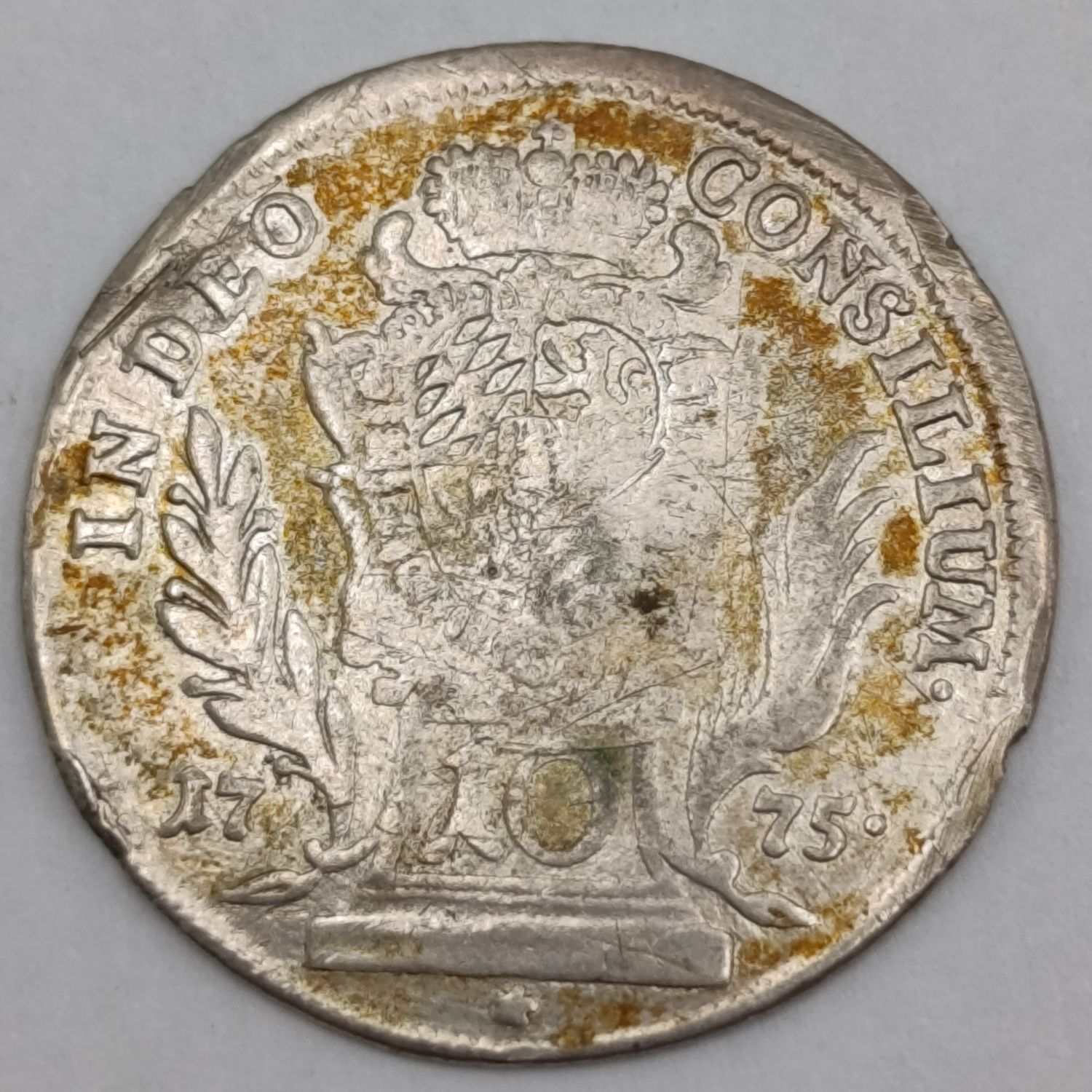 1775 Bavaria 10 KREUZER silver