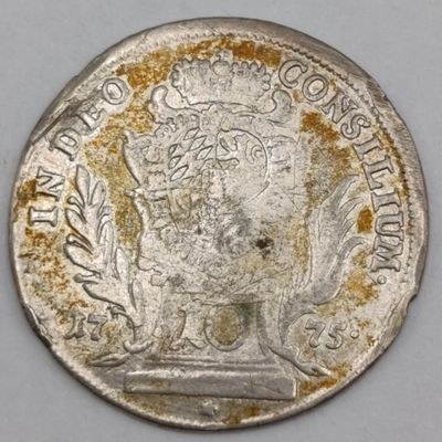 1775 Bavaria 10 KREUZER silver
