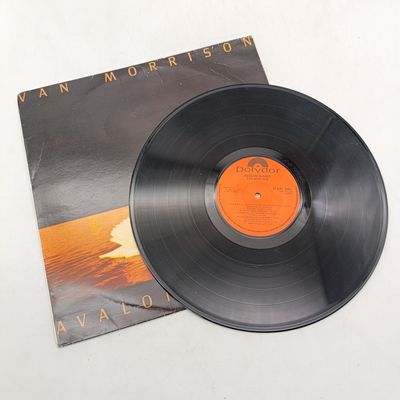 Van Morrison Avalon Sunset LP Vinyl record - caledonia productions 1989