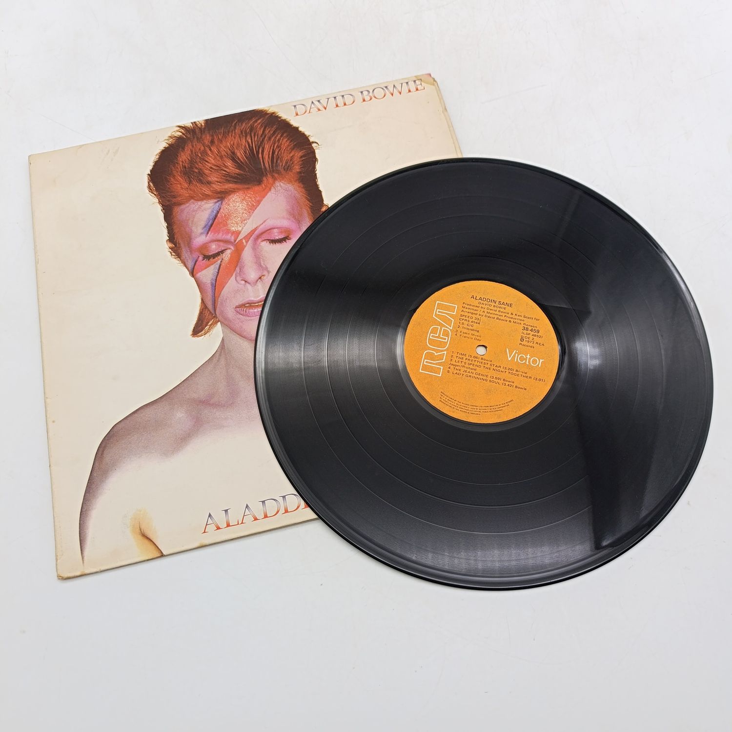 David Bowie Alladin Sane 1973 LP vinyl record
