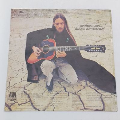 Shawn Phillips Second contribution LP vinyl records - AM records - AMLS 62006