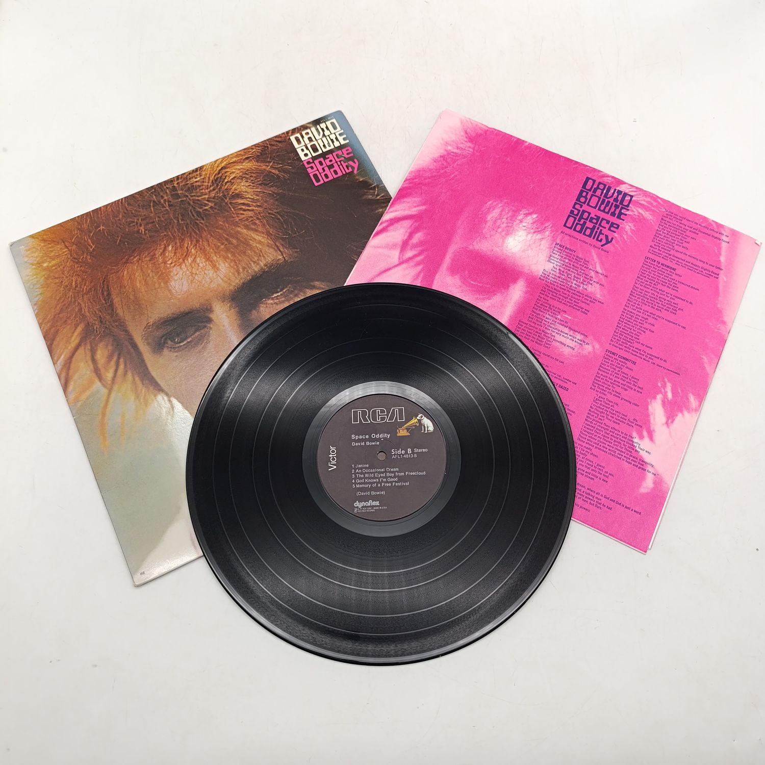 David Bowie Space oddity LP vinyl record - RCA - AFL1- 4813