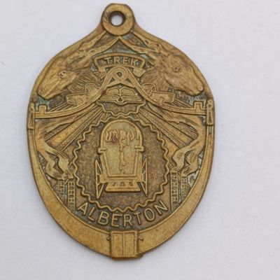 Vintage badge for the Groot Trek centuary in 1938 - Alberton