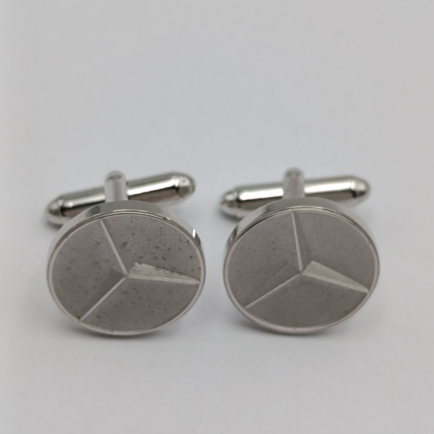 Pair of vintage Mercedes Benz cufflinks