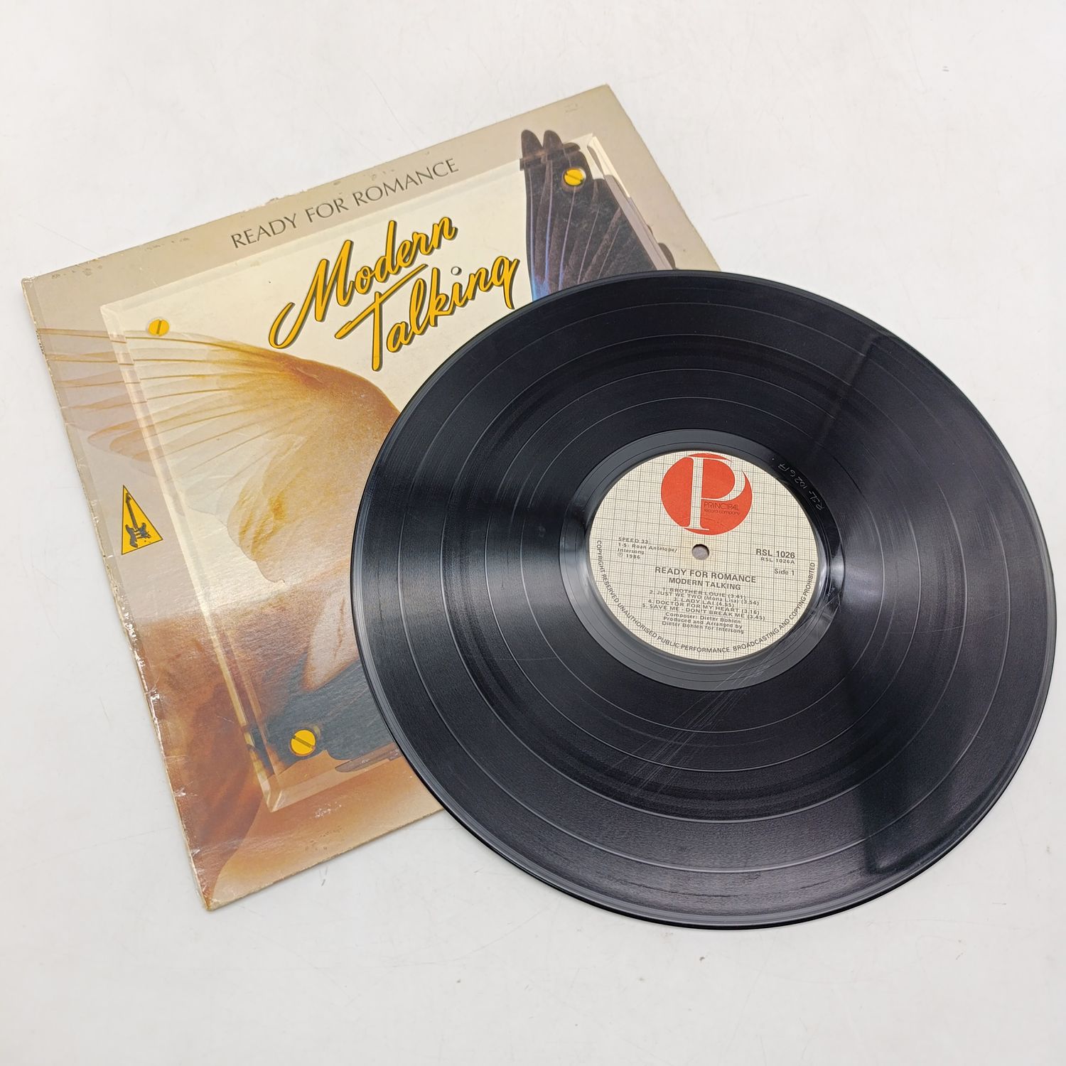 Modern Talking - Ready for Romance LP vinyl record - The 3rd album - Artone - RSL1026