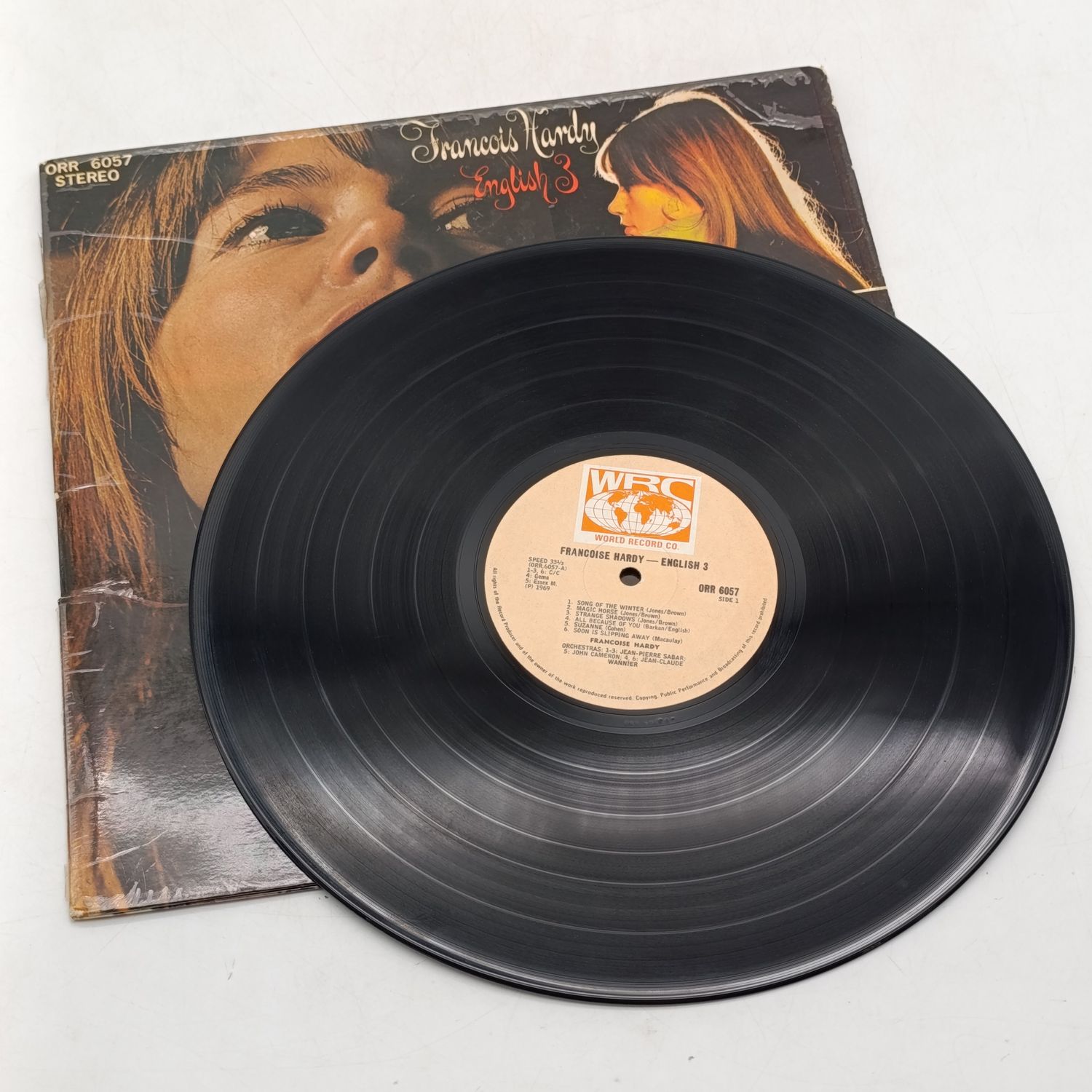 Francois Hardy - English 3 LP vinyl record - WRC - ORR6057