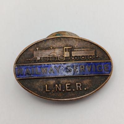 London North Eastern Railways service badge #F19434