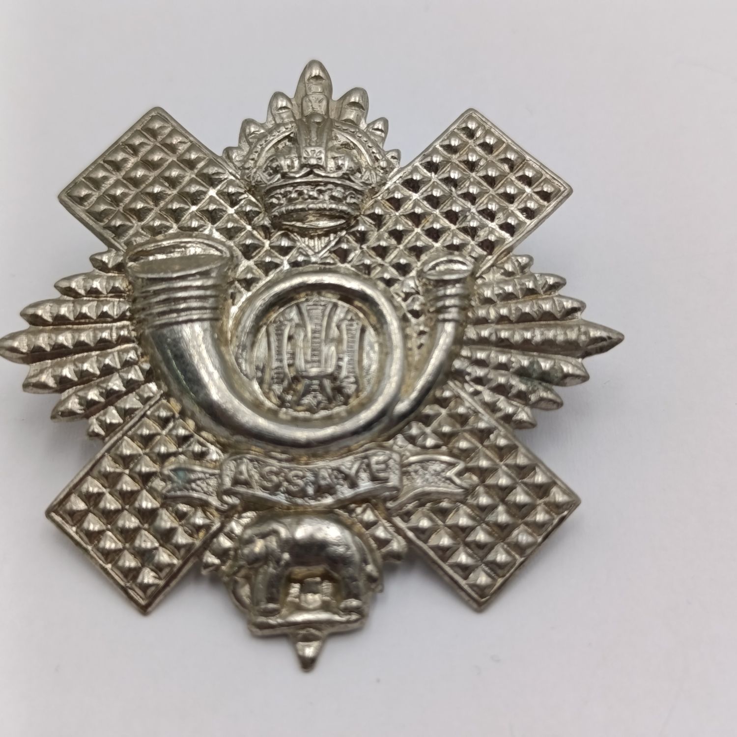 The Highland Light infantry cap badge