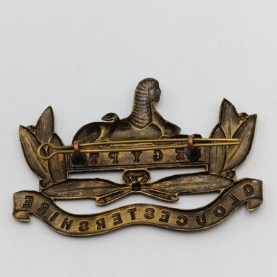 British Army Gloucestershire regiment pouch badge