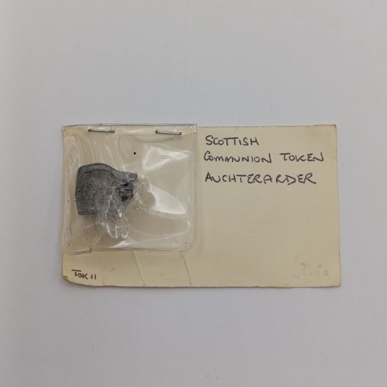 Antique Scottish communion token - Auchterarder