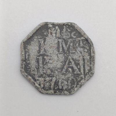 Antique Scottish communion token – Amulree 1769
