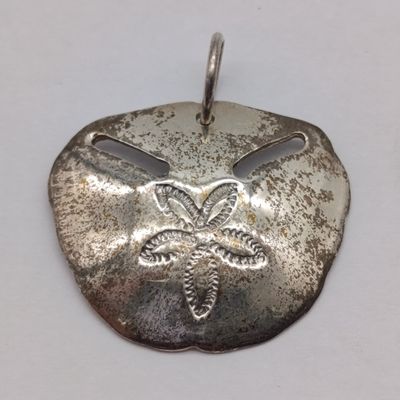 Pansy shell silver pendant 2,5g