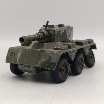Vintage Gescent toys Alvis Saladin armoured car with shooting gun