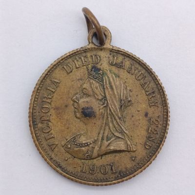 1901 Victoria death medal