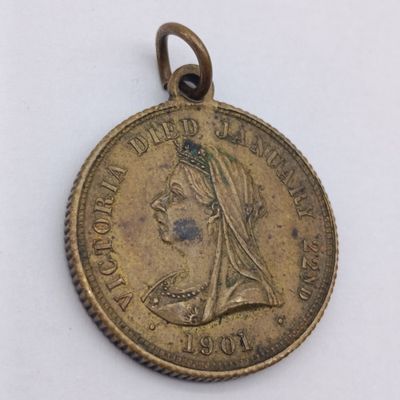 1901 Victoria death medal