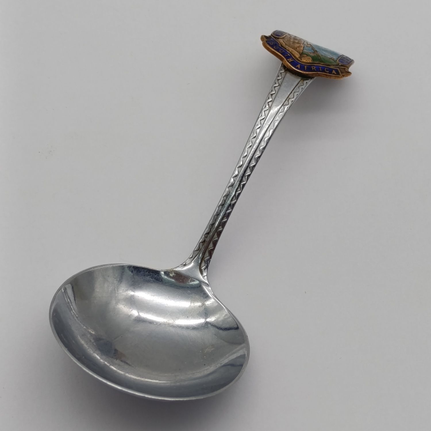 Table Mountain sugar spoon - some of the very first Cable Car memorabilia