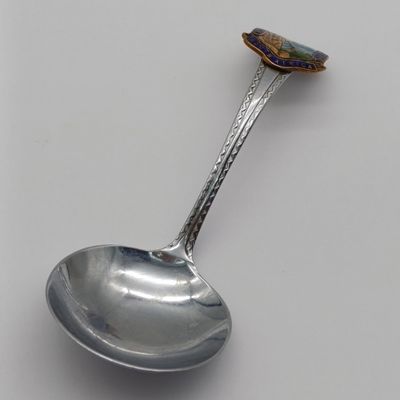 Table Mountain sugar spoon - some of the very first Cable Car memorabilia