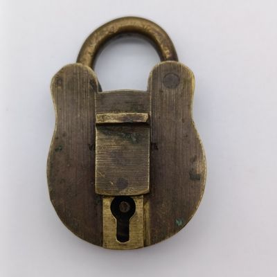 Antique V&amp;R Blakemore, Birmingham brass padlock - no key