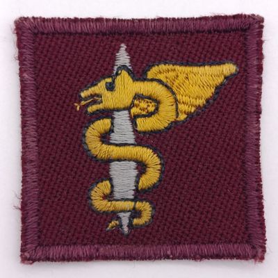SA Army OPS Medic cloth badge