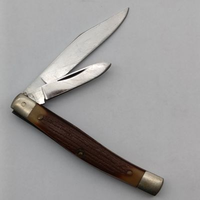 Vintage Old Hickory Ontario 601 2-blade pocket knife